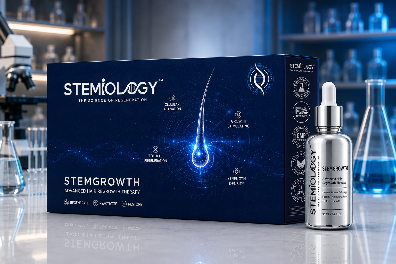 Second image of Stemgrowth Advanced Hair regrowth Therapy